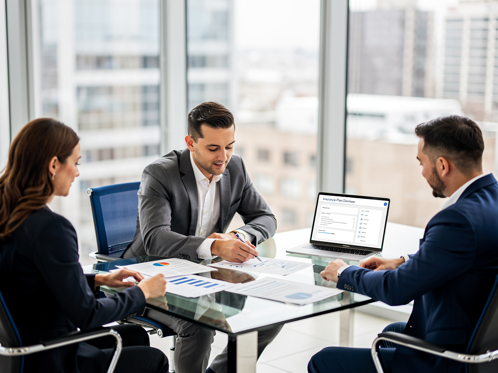 Équipe indoor assurances conseil client satisfaction