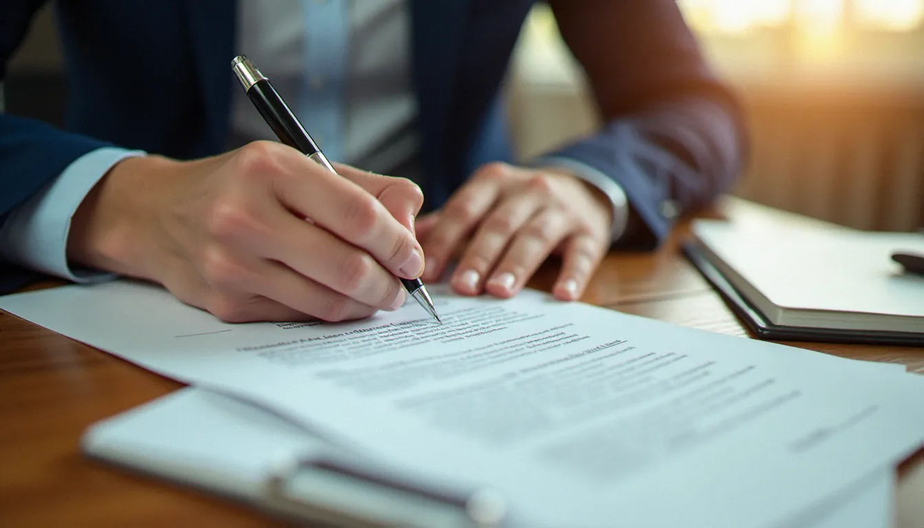 Signature d'un contrat d'assurance responsabilité civile professionnelle pour guide touristique