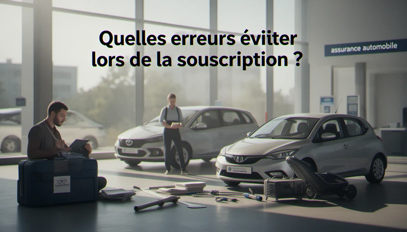 Quelles erreurs éviter lors de la souscription ? — assurance automobile