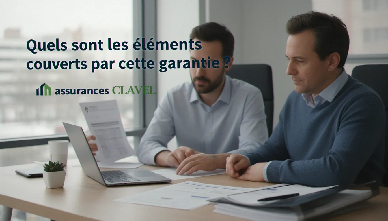 Quels sont les éléments couverts par cette garantie ? — assurances clavel